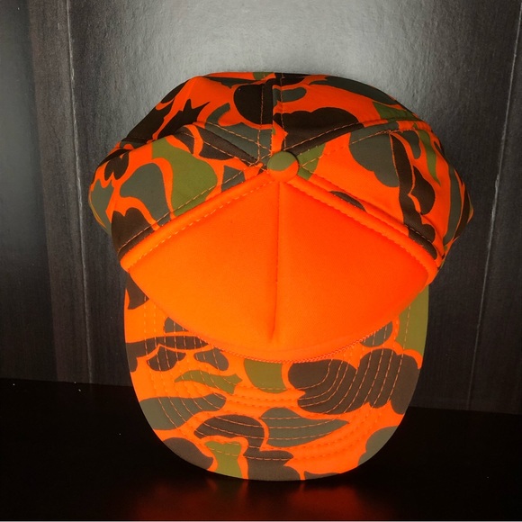 NWOT Orange Camo Hunter Safety Hat - Picture 7 of 7